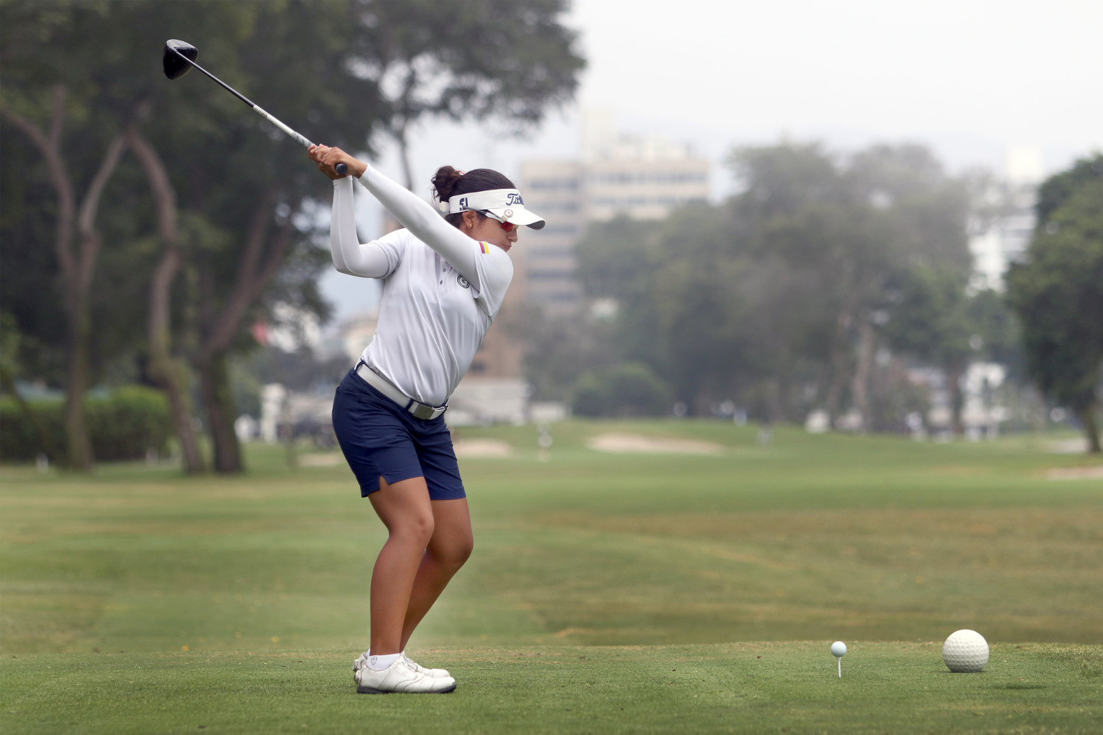 María José Marín, de 16 años, es uno de los talentos con mayor proyección en el golf colombiano.
