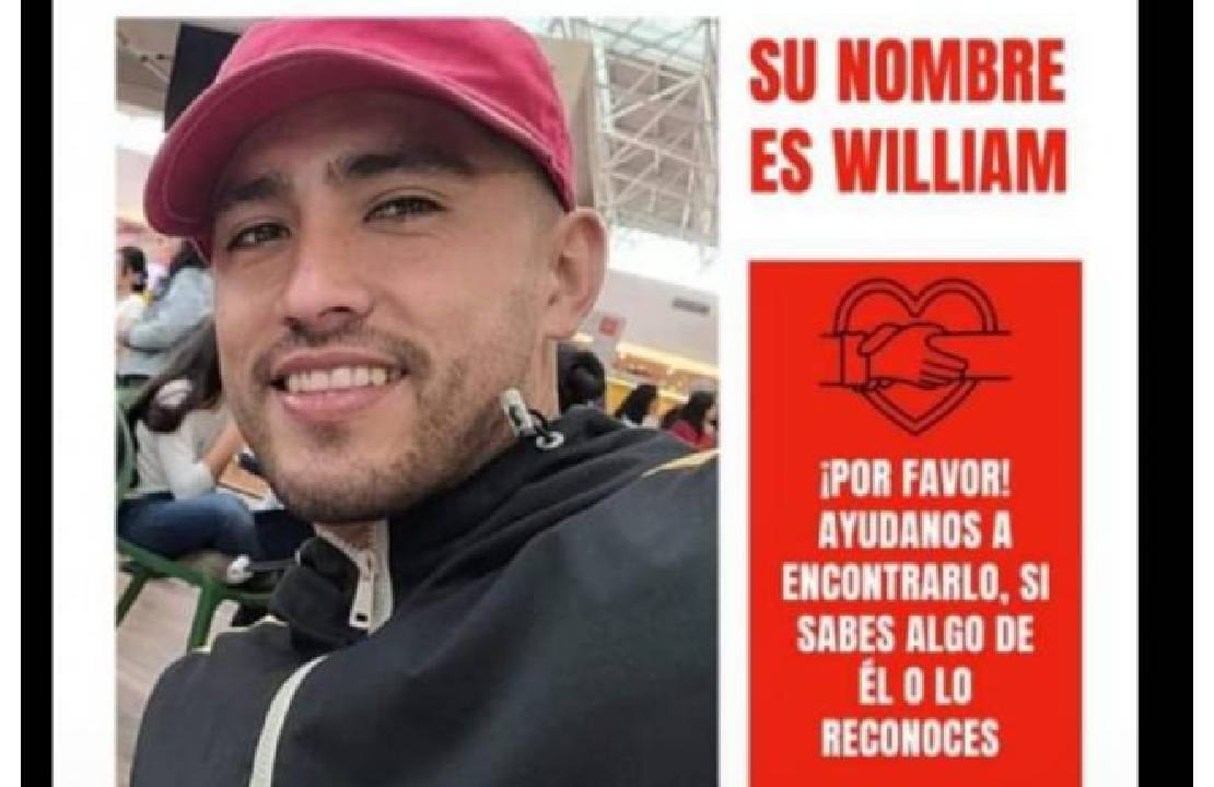 ¿Ha visto a William Parra? Los detalles de su desaparición en Bogotá