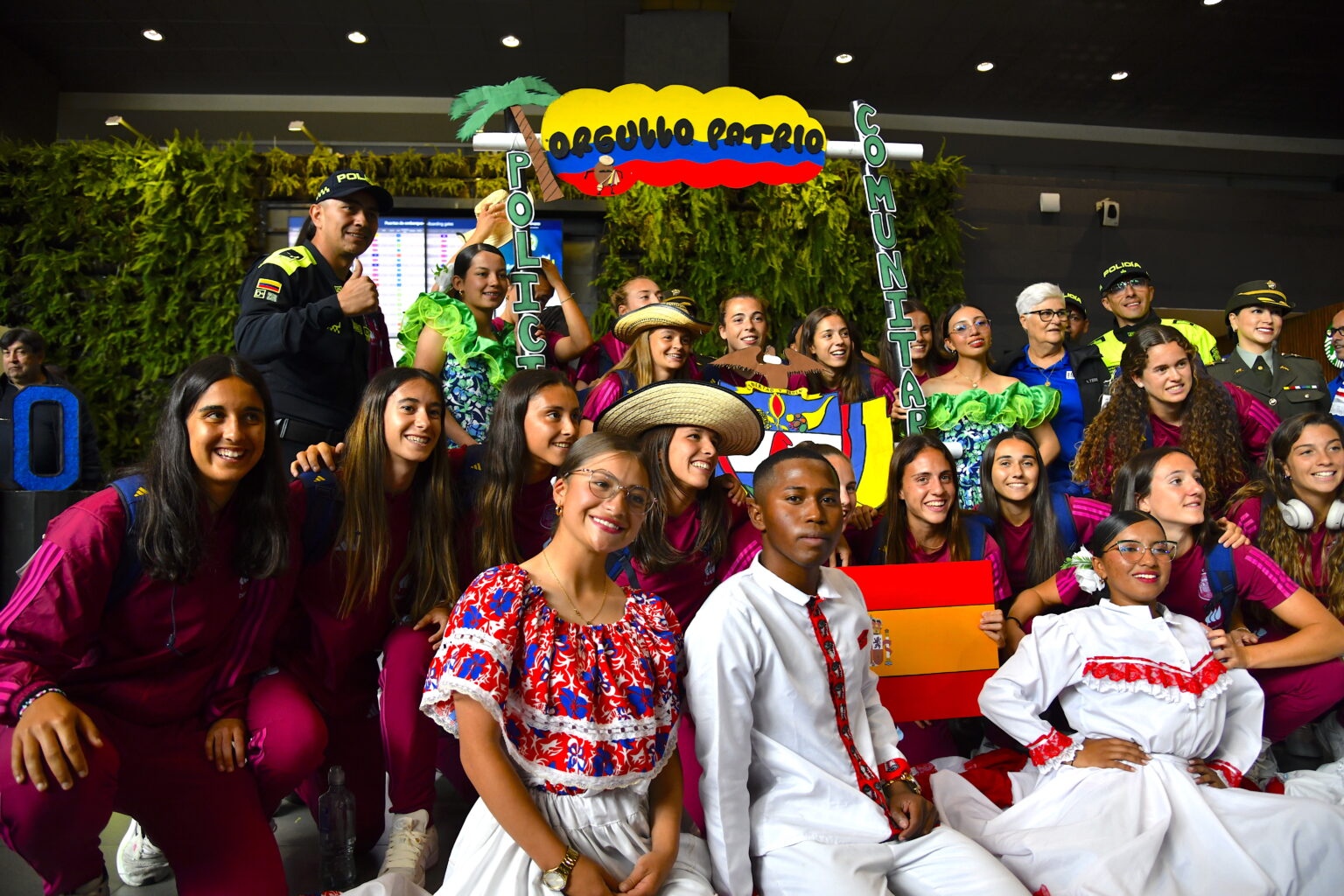 La selección de España ya se encuentra en Colombia para el Mundial femenino sub-20.