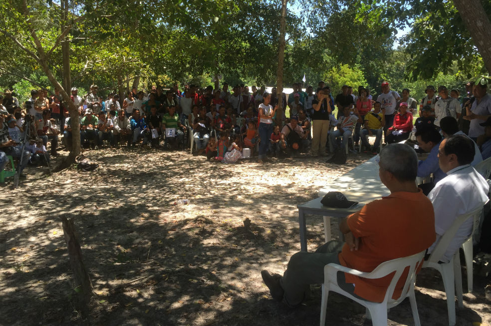 La comunidad que espera a las Farc en el Catatumbo