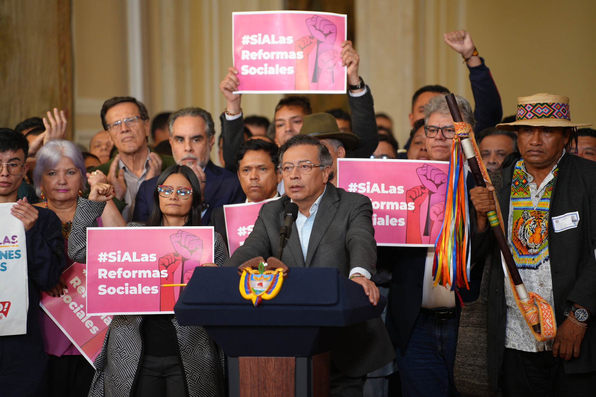 Estos son los tres ejes del llamado de Petro a las calles y a las urnas por las reformas