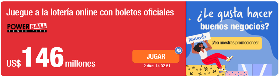 El 6 de noviembre, el Powerball de Estados Unidos ofrece un imponente acumulado de 146 millones de dólares.
