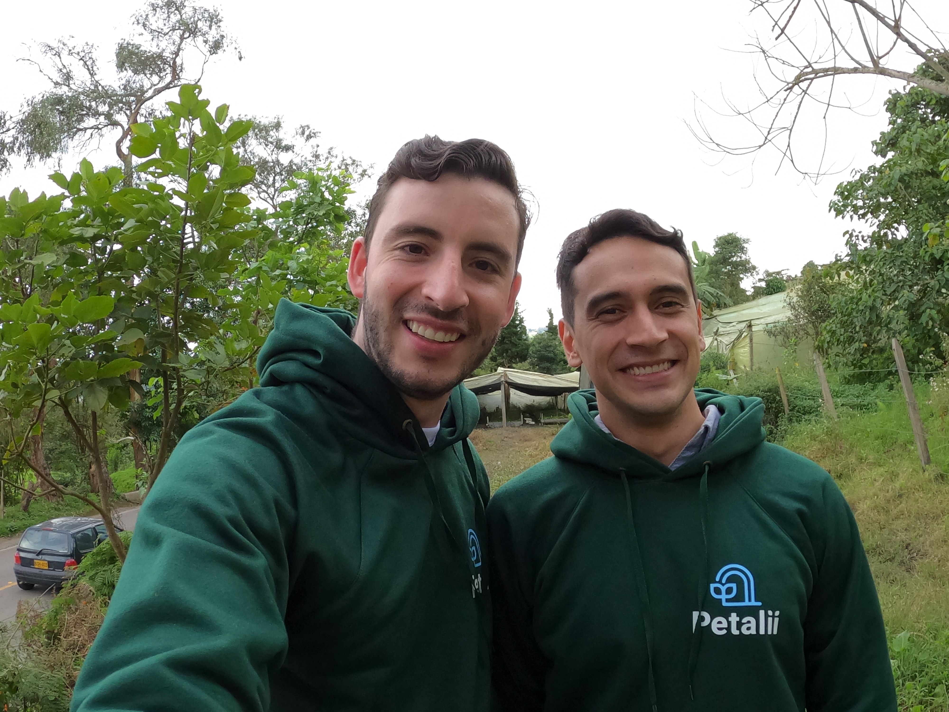 Camilo Cortés y Juan Felipe Echeverry, creadores de Petalii.