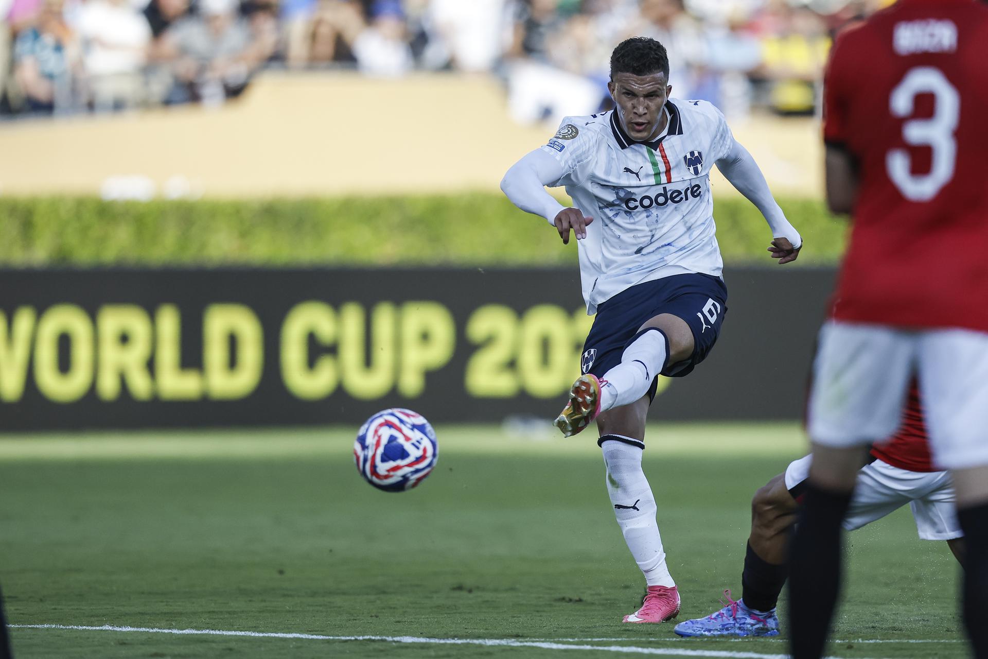 PASADENA (United States), 26/06/2025.- Nelson Deossa of Monterrey in action during the first half of the FIFA Club World Cup 2025 match between Urawa Red Diamonds and Monterrey in Pasadena, California, USA, 25 June 2025. (Mundial de Fútbol) EFE/EPA/CAROLINE BREHMAN
