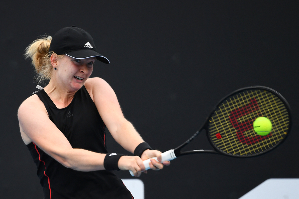 Francesca Jones, la tenista de ocho dedos que debutó en el Abierto de Australia