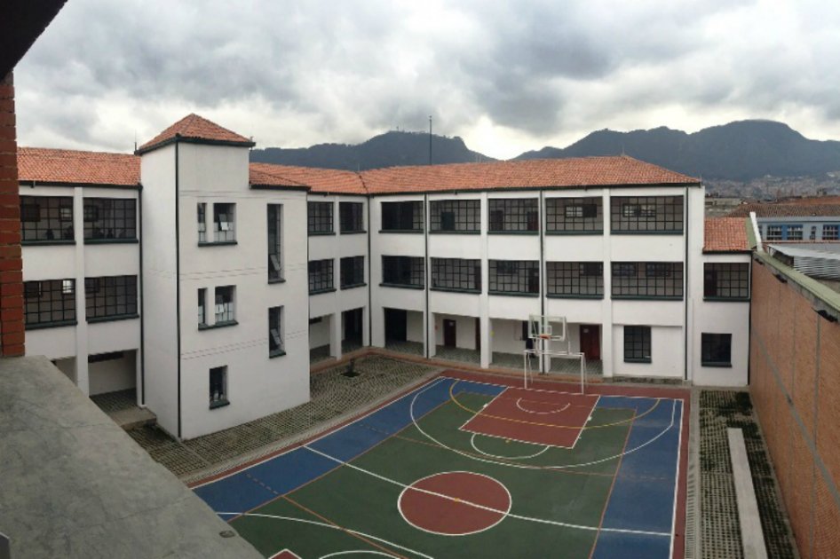 Distrito entregó reconstrucción de colegio en el centro de Bogotá