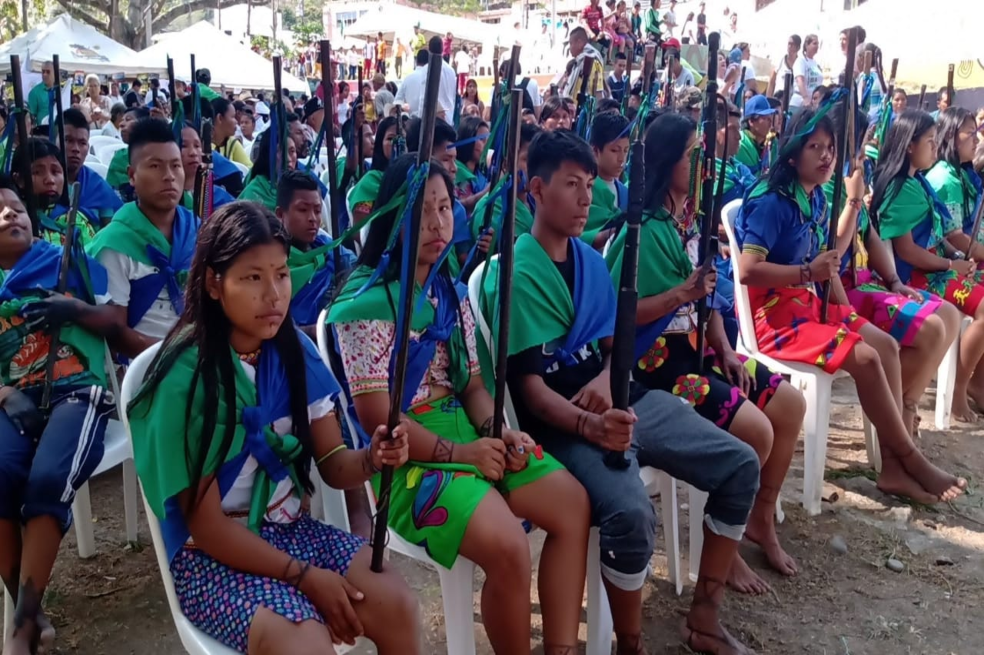 La escuela de paz que crearon los indígenas emberá en Dabeiba