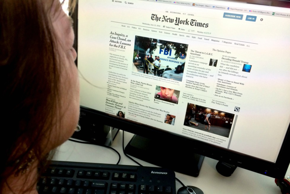 New York Times ganó 139.000 abonados en línea en el primer trimestre
