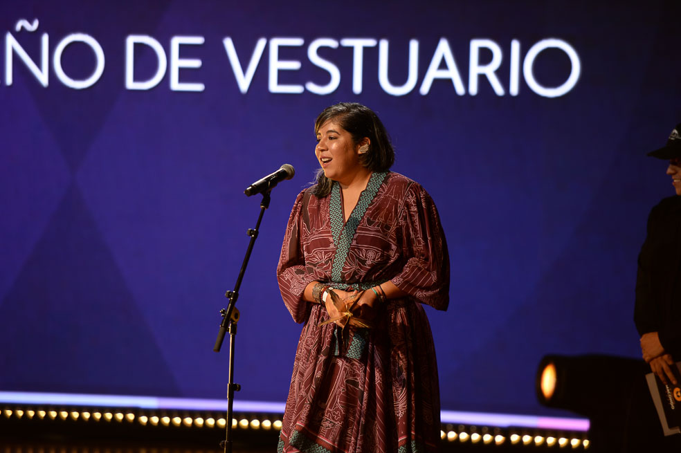 Mejor diseño de vestuario Katerin Rodríguez