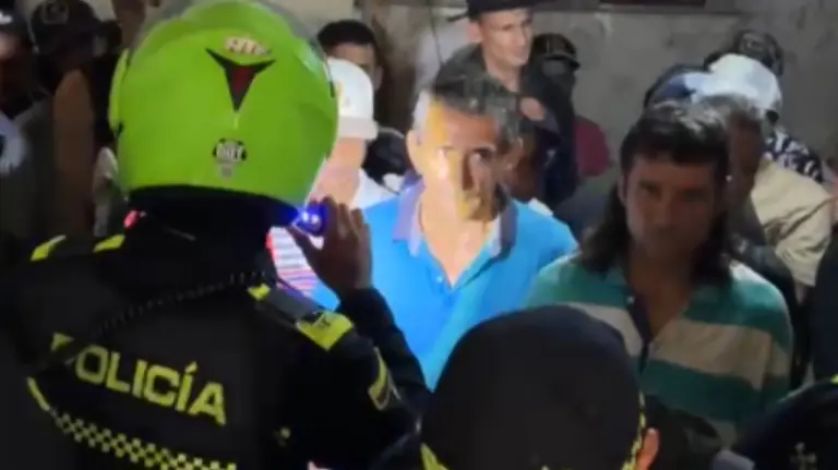 Operativo de la Policía Nacional para desmantelar bodega de estupefacientes.