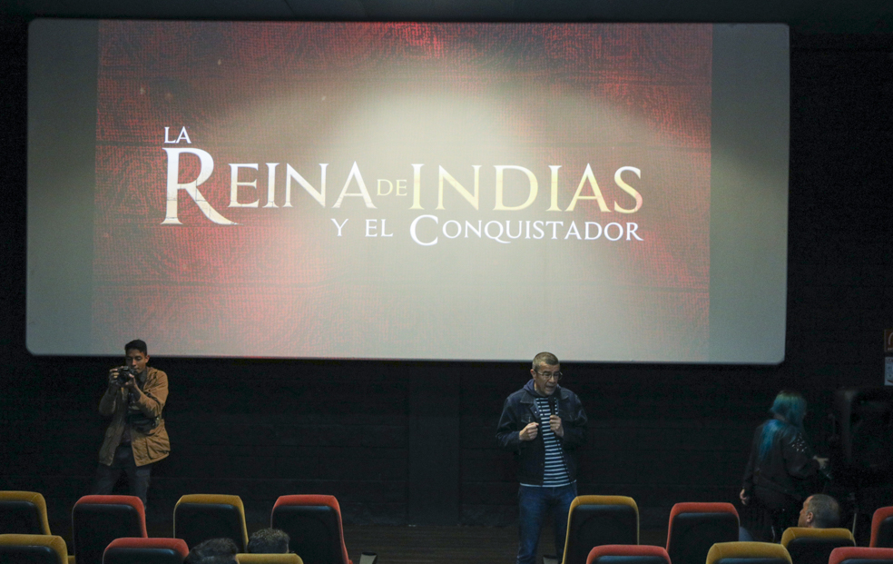 La reina de indias y el conquistador