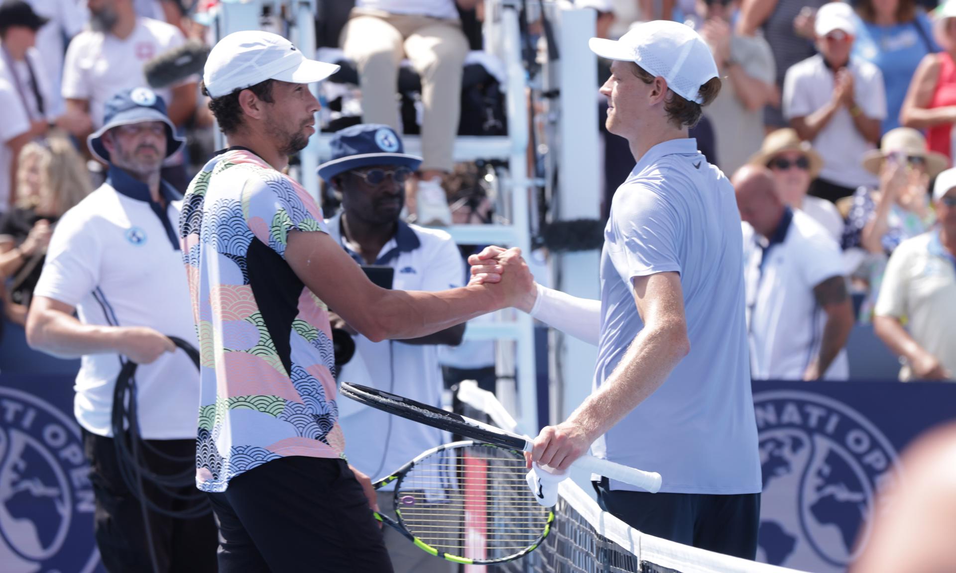 Daniel Galán cayó ante Jannik Sinner en el Masters 1.000 de Cincinnati