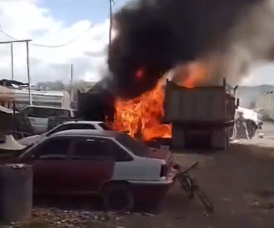 Video: fuerte explosión en taller de mecánica de Ubaté provocó momentos de angustia
