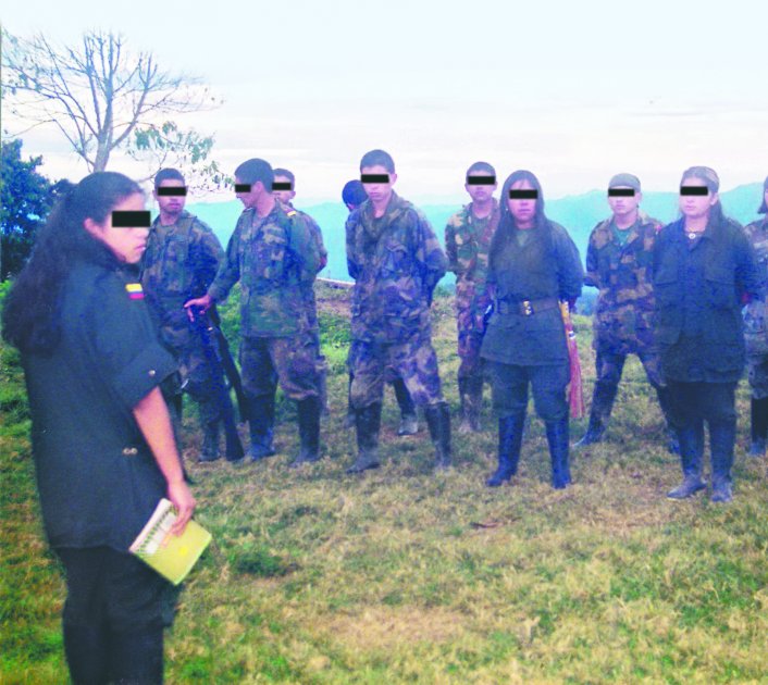 Las Farc aseguraron que en sus filas solo había 21 menores, mientras que el Gobierno dijo que son más de 170. / Archivo particular