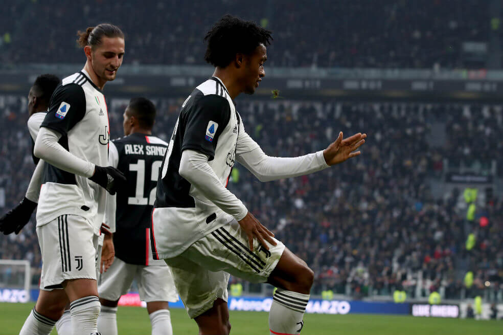Cuadrado marcó su primer gol de la temporada con Juventus