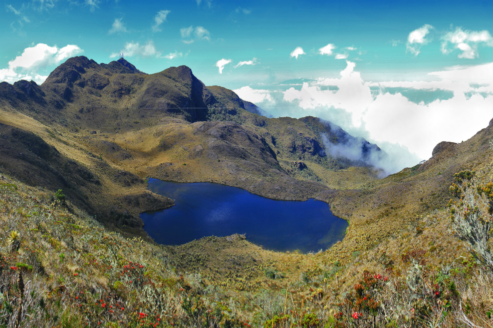 La laguna Negra es parte del corredor turístico de La Montaña. / Armando Rojas