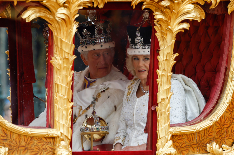 Carlos III fue coronado rey de Reino Unido