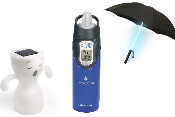 ¡Botellas inteligentes! entre otras tecnologías