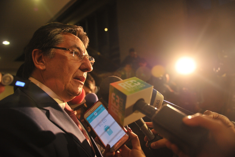 Néstor Humberto Martínez derrotó a Yesid Reyes y Mónica Cifuentes en la elección que se llevó a cabo el pasado 11 de julio en la Corte Suprema. / Andrés Torres