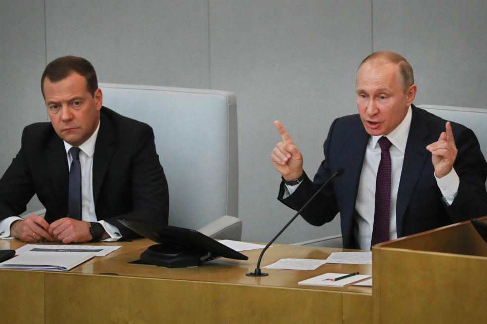 El dúo Putin-Medvédev dirigirá Rusia otros seis años