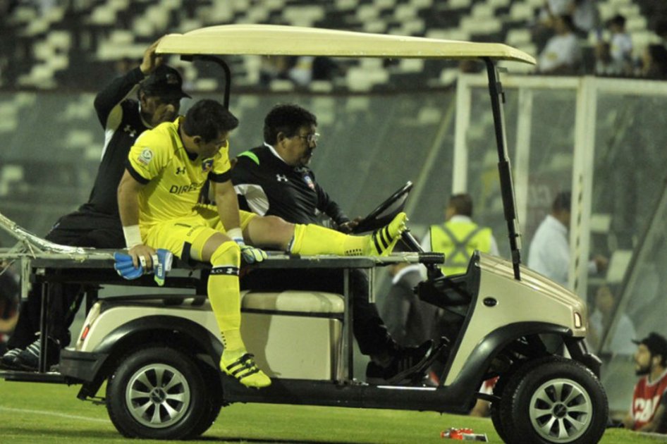 El portero Paraguayo Justo Villar se rompió el ligamento