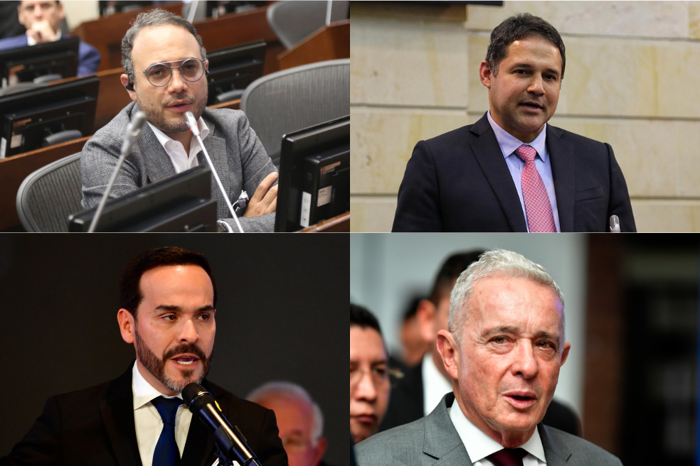 El pulso por la presidencia del Senado tocó de frente a De la Espriella y Uribe
