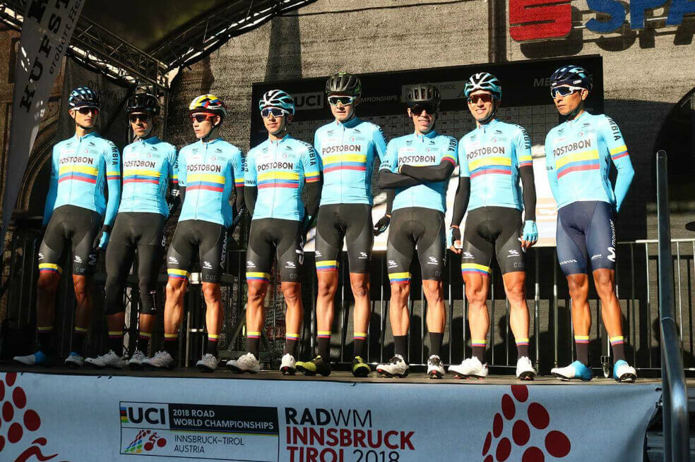 Carlos Betancur reemplazará a Egan Bernal en el Mundial de Ciclismo de Ruta