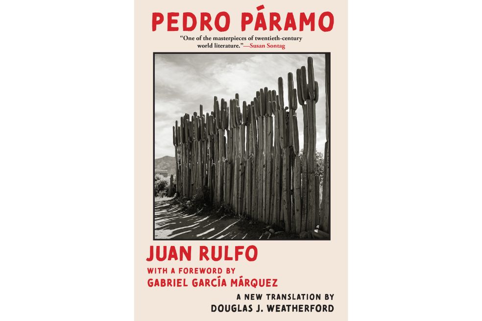 Portada de la nueva traducción de Pedro Páramo al inglés, a cargo de Douglas J. Weatherford.
