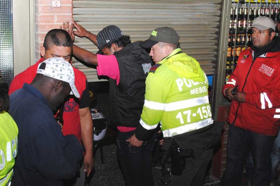 Operativos nocturnos en Suba dejaron siete personas detenidas