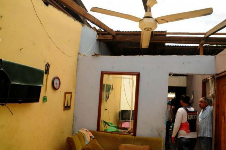 Sobrevuelo de helicóptero en Barrancabermeja dejó una menor herida y daños materiales