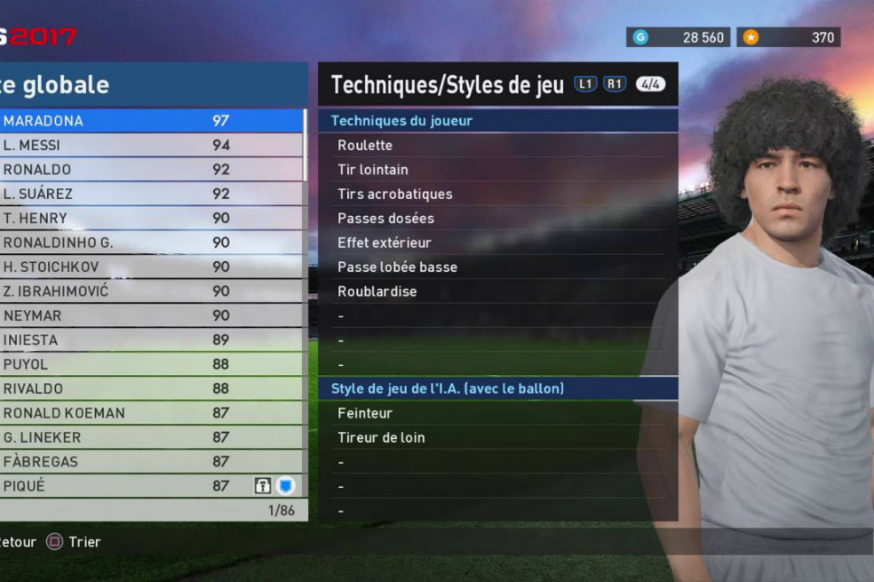 Maradona demandaría a Konami por usarlo sin permiso en Pro Evolution Soccer 2017