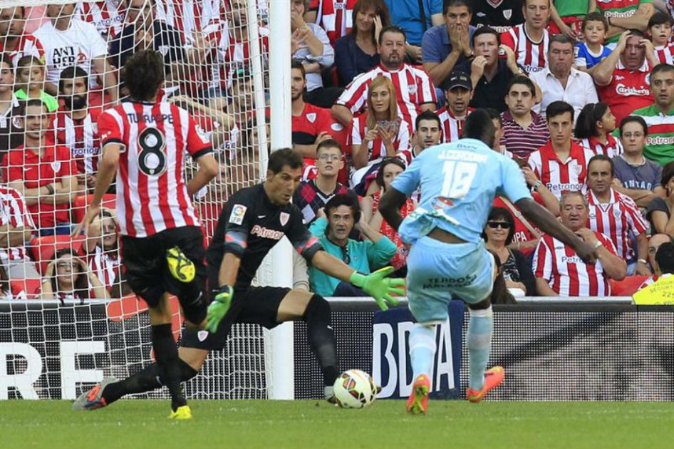 Un colombiano le aguó la fiesta al Athletic en San Mamés