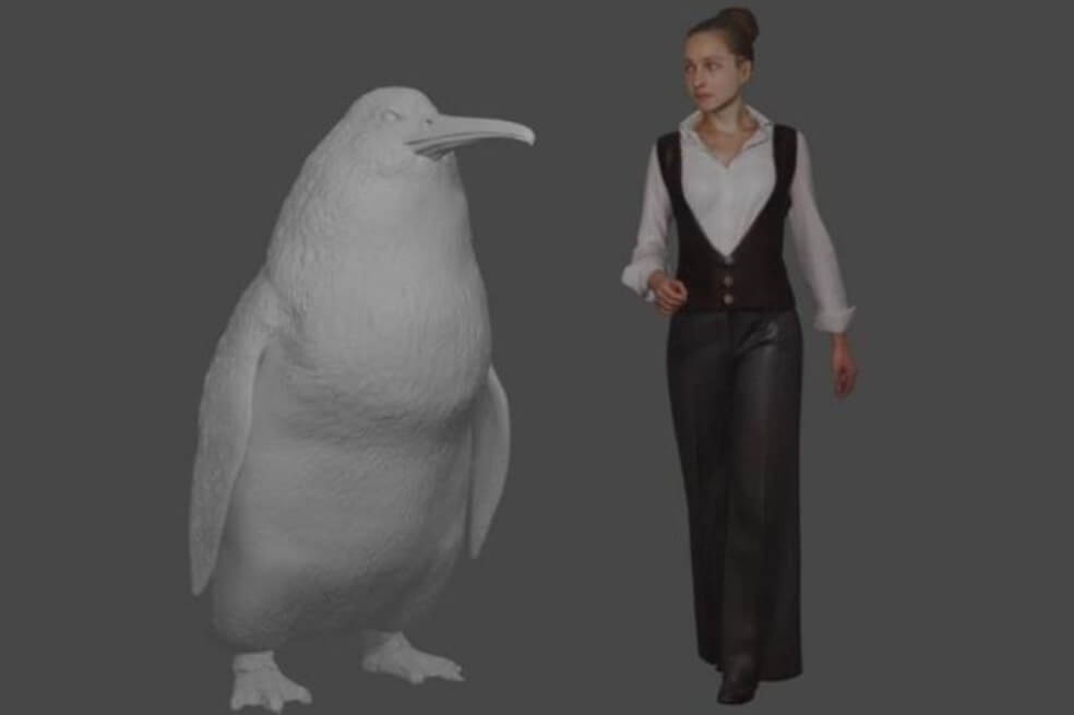 Una especie de «pingüino monstruo», tan grande como un humano, vivió en Nueva Zelanda
