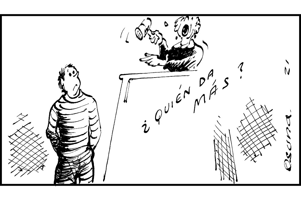 Subasta de testimonios