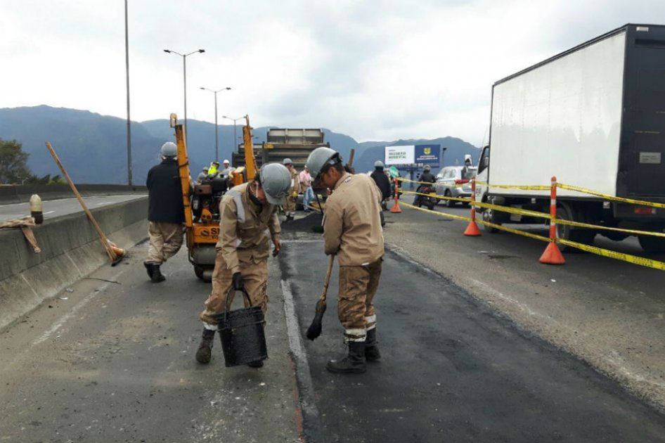 Más de 3.000 baches han sido intervenidos en vías de Bogotá
