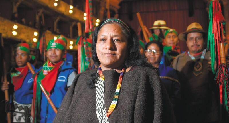 Aída Quilcué y la resistencia de la Guardia Indígena