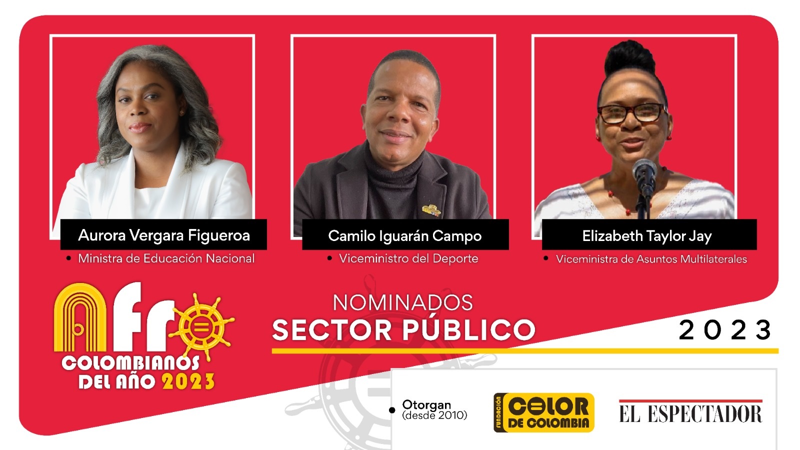 Afrocolombiano del Año 2023
