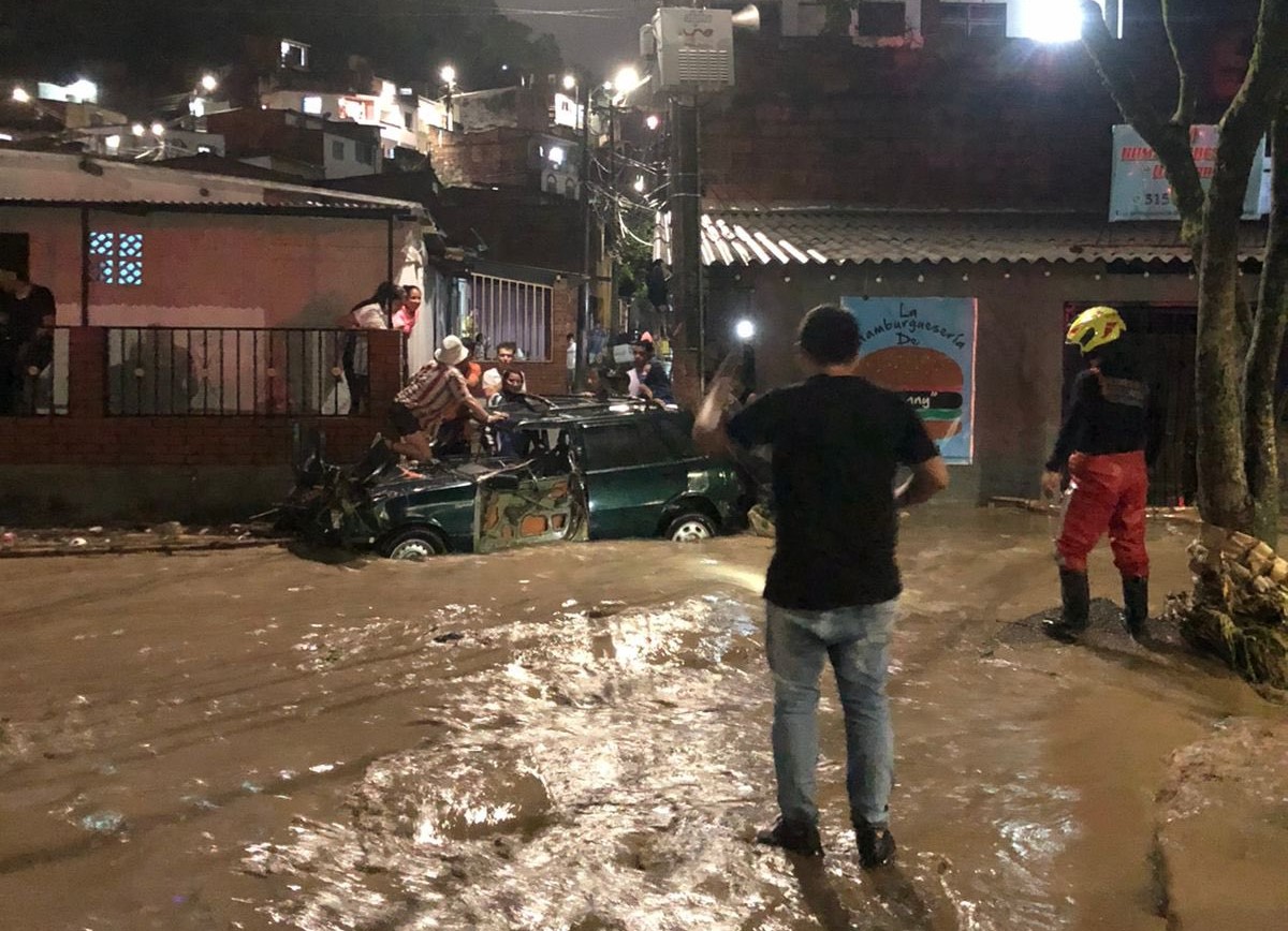 Estos fueron los daños que dejaron las fuertes lluvias en Bucaramanga