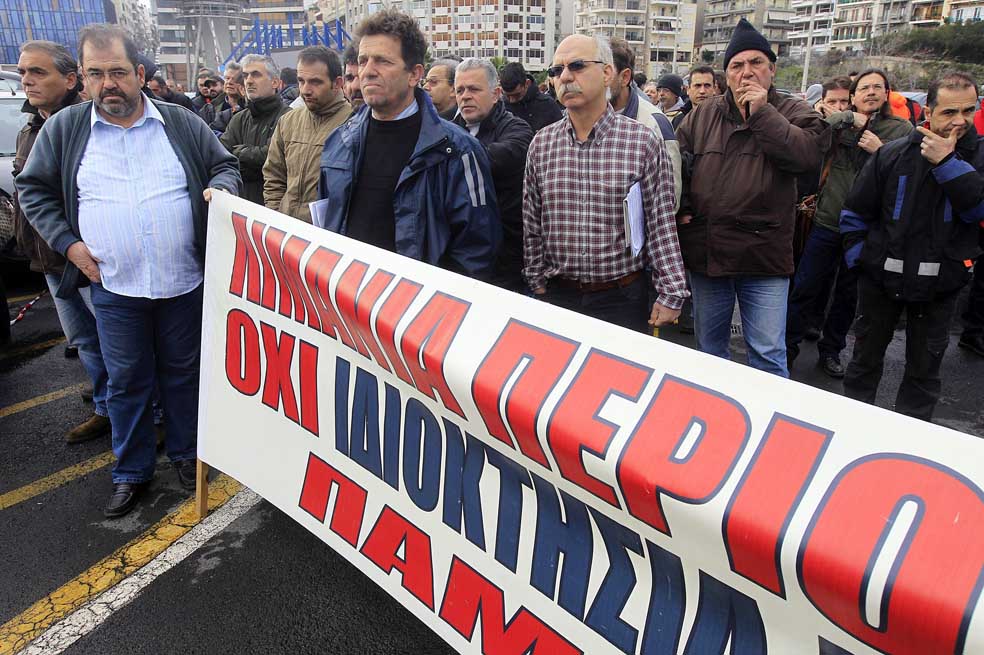 Grecia, enfrentada con sus acreedores