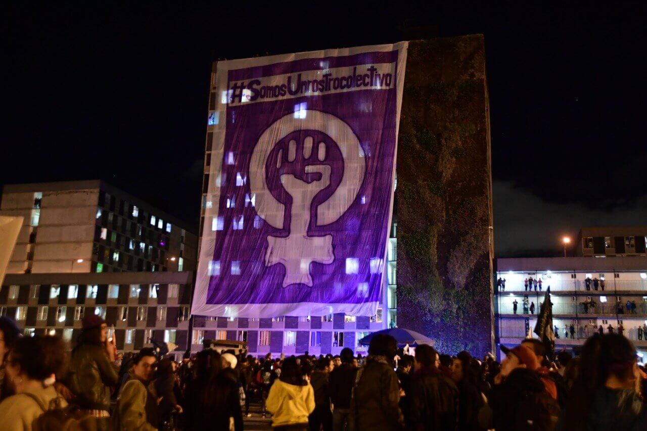 Así se vivió el paro #25N en el que se marchó rechazando la violencia contra las mujeres