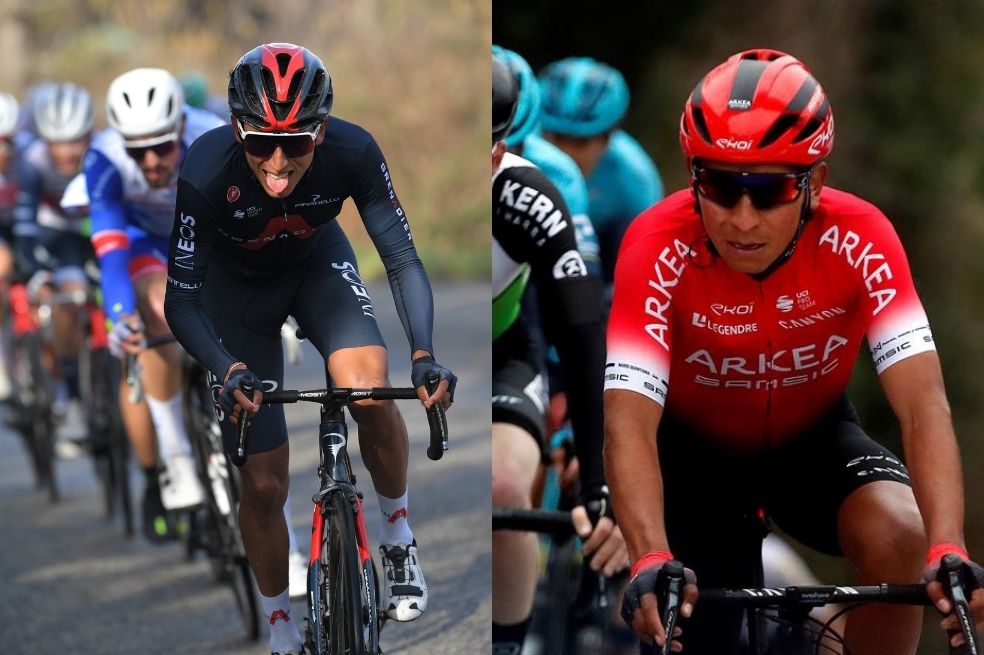 Egan Bernal y Nairo Quintana participarán en el Tour de los Alpes