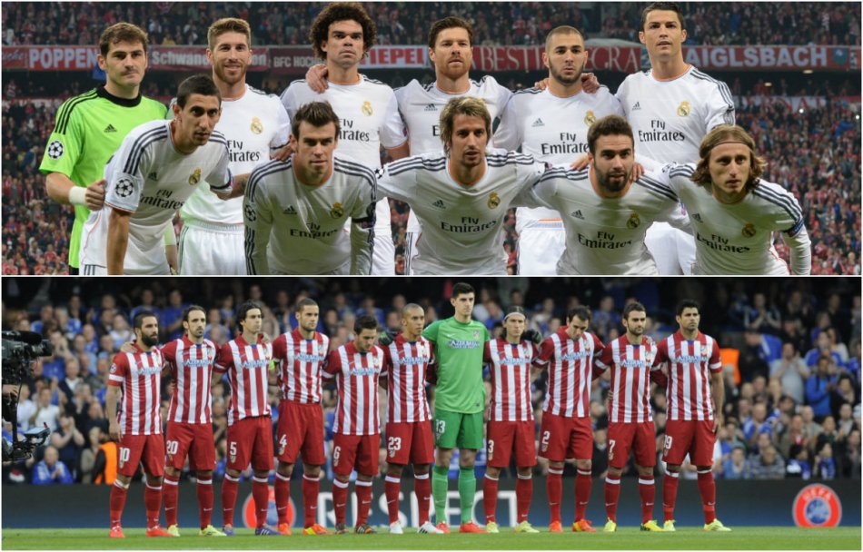 Real Madrid-Atlético, final histórica en la Liga de Campeones