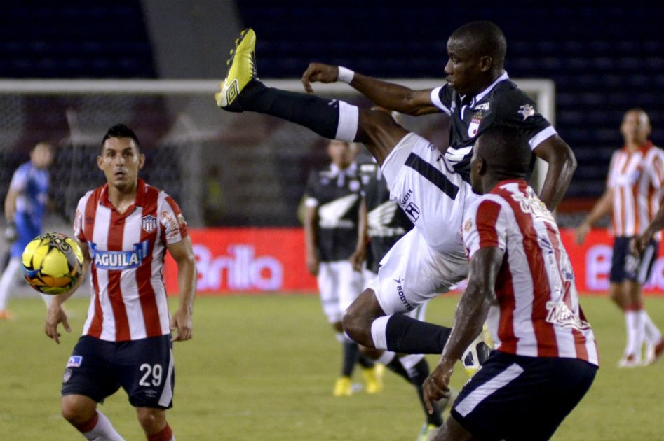 Santa Fe igualó con Junior en el primer duelo de las semifinales por Copa