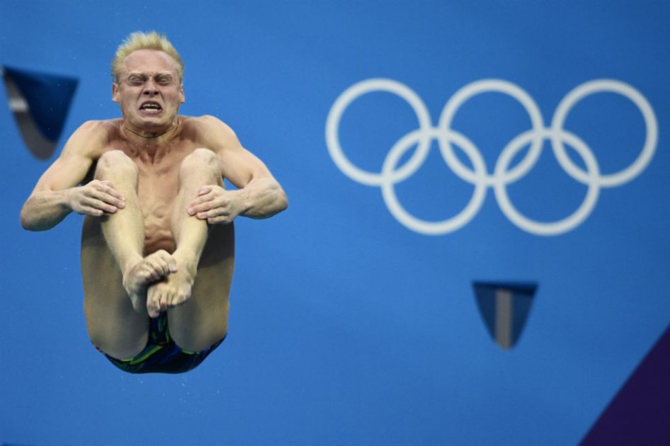 Ilia Zakharov finalizó último en las semifinales de clavados. Foto: AFP