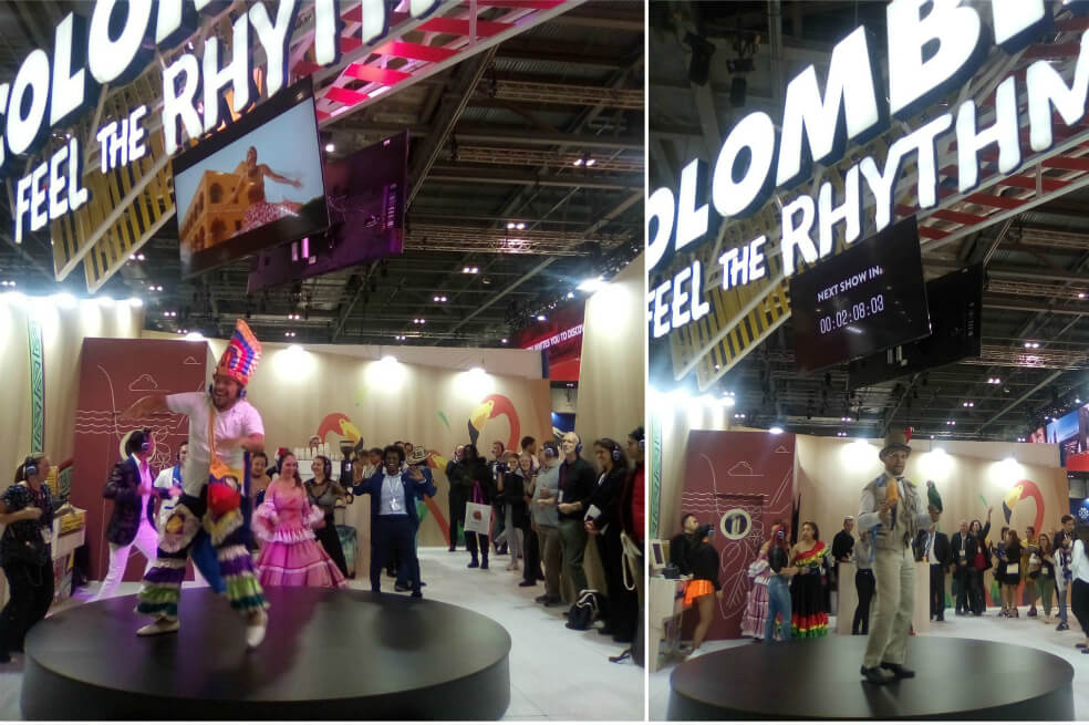 Ritmos que invitan a visitar Colombia, el país que puso a bailar a Londres en el WTM
