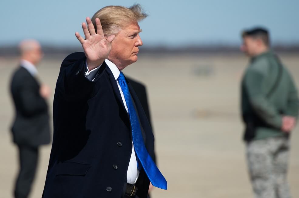 Donald Trump, presidente de Estados Unidos.  / AFP