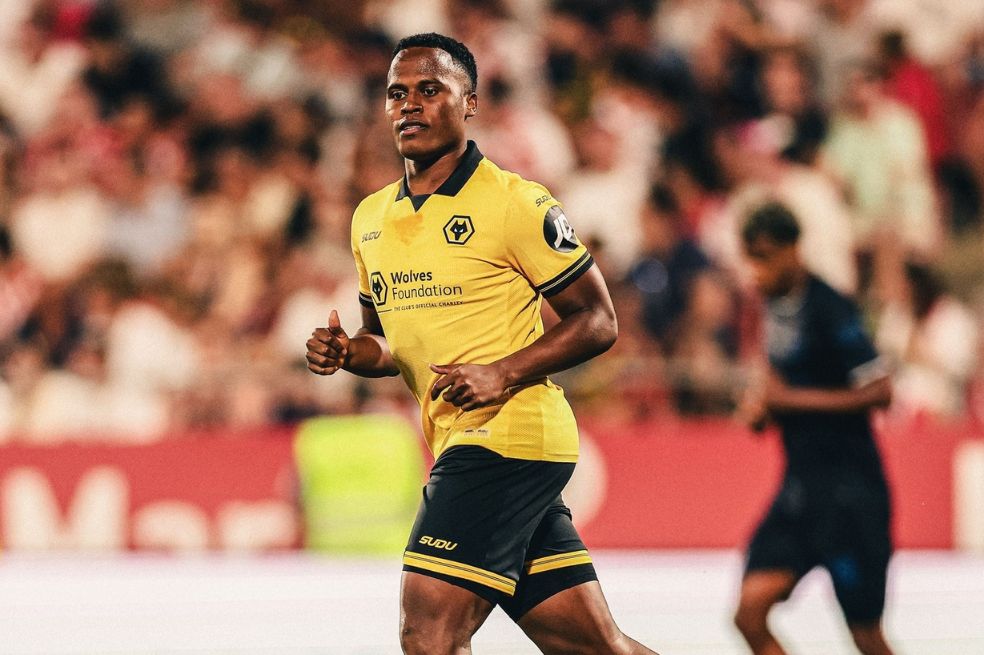 Jhon Arias, futbolista colombiano del Wolverhampton Wanderers.
