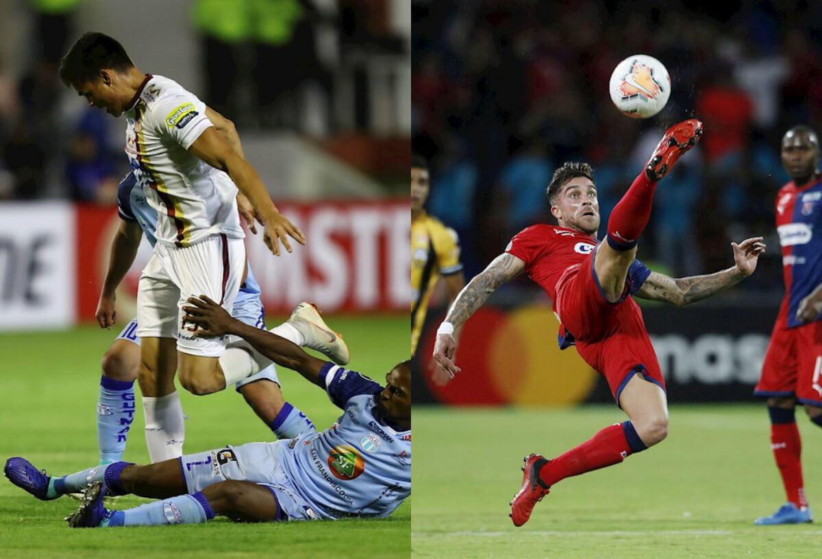 Los equipos colombianos ganan en su estreno en la Copa Libertadores