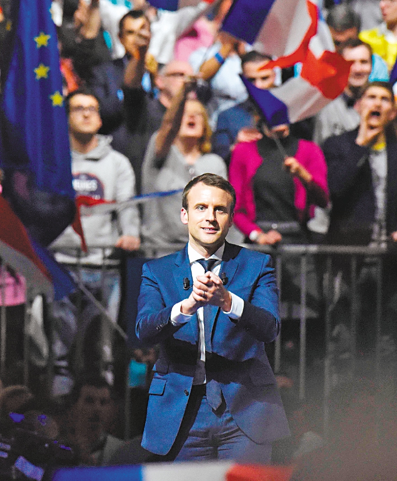 Macron, el único que derrotaría a Le Pen