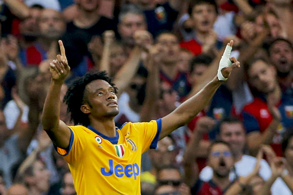 Golazo de Juan Guillermo Cuadrado en la remontada de la Juventus